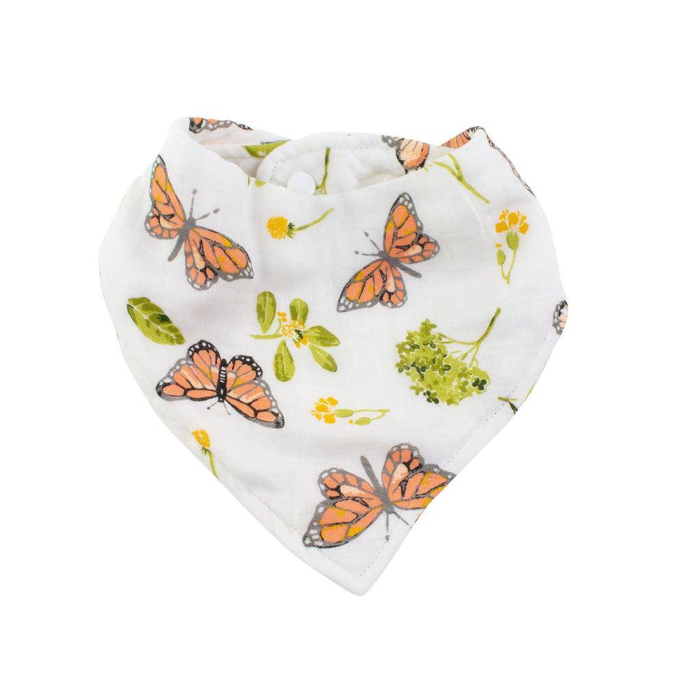 Bebe Au Lait Muslin Sun Hats & Bandana Bibs butterfly