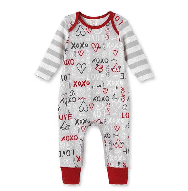 Tesa Babe Baby Valentine Love Bamboo Romper