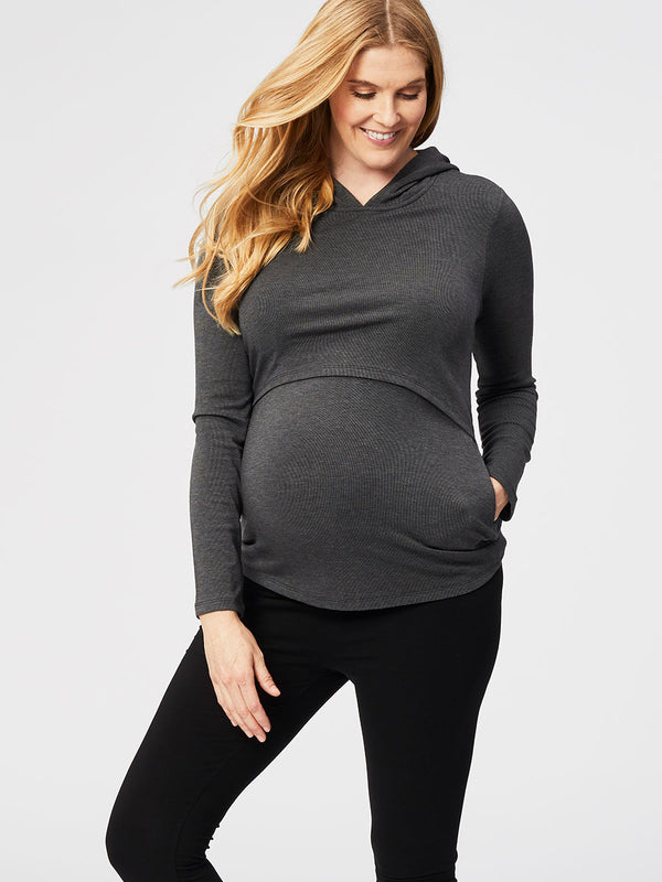 Cake Maternity Hot Chocolate Nursing Hoodie