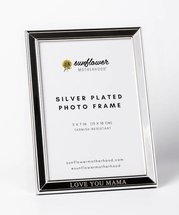 Sunflower Motherhood Love You Mama Picture Frame