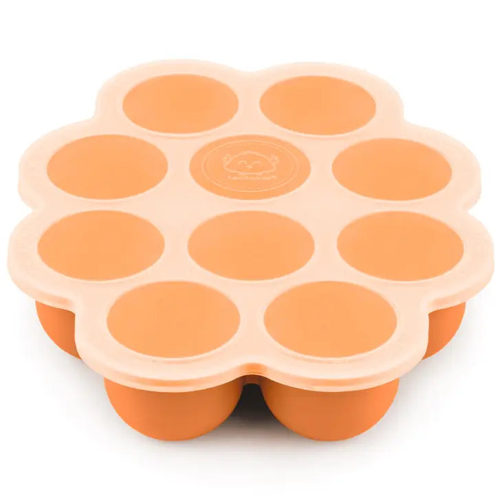 Keababies Pods Prep Silicone Baby Food Freezer Tray with Lid