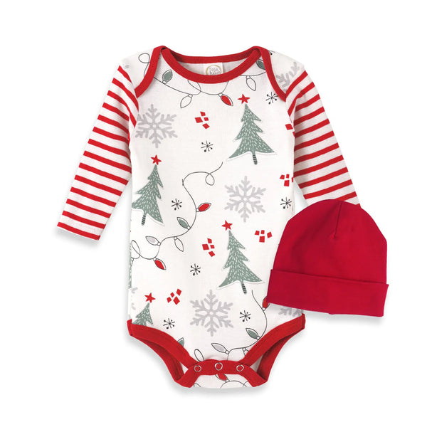 Tesa Babe Christmas Bodysuit & Hat Set