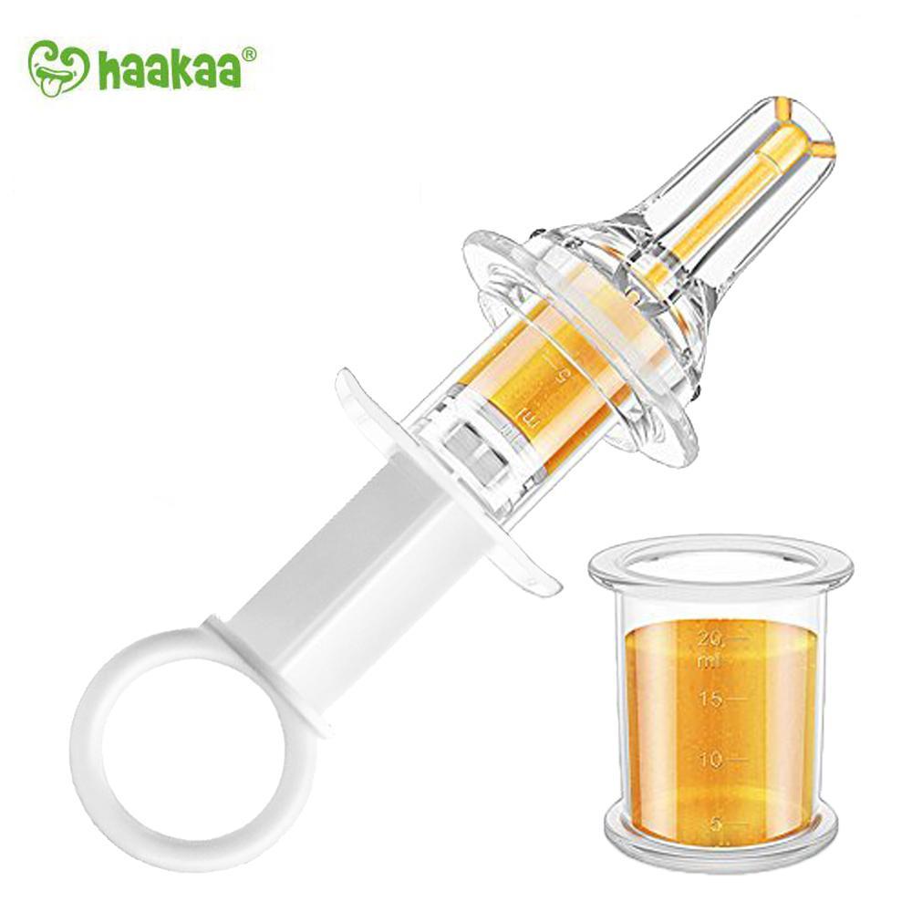 Haakaa Silicone Feeding Aids, Tube Feeding Set, Combo Tube with Bottle Set and Syringe