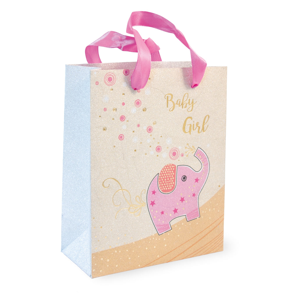 Baby Elephant Gift Bags and Handmade Cards (Sold Separately)