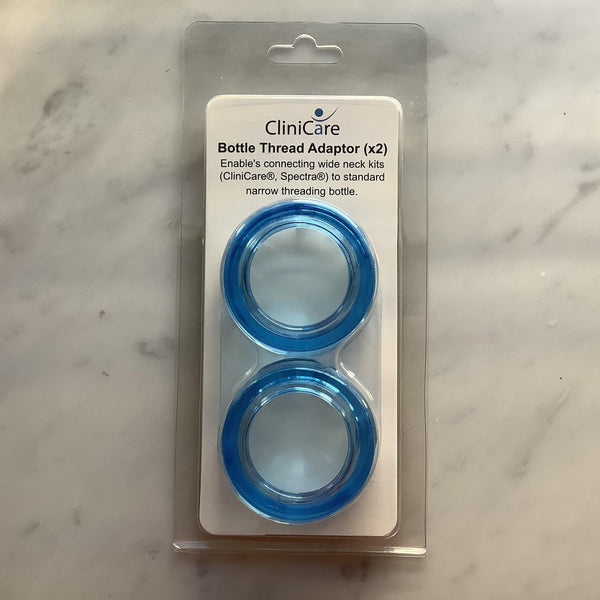 CliniCare Bottle Thread Adaptor (x2) - Healthy Horizons Breastfeeding Centers, Inc.
