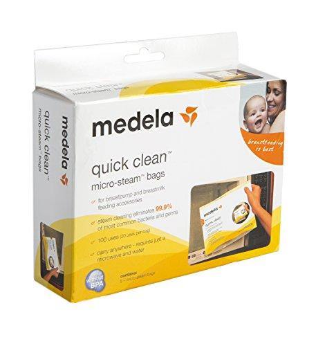 Medela Quick Clean Micro-Steam Bags 5ct - Healthy Horizons Breastfeeding Centers, Inc.