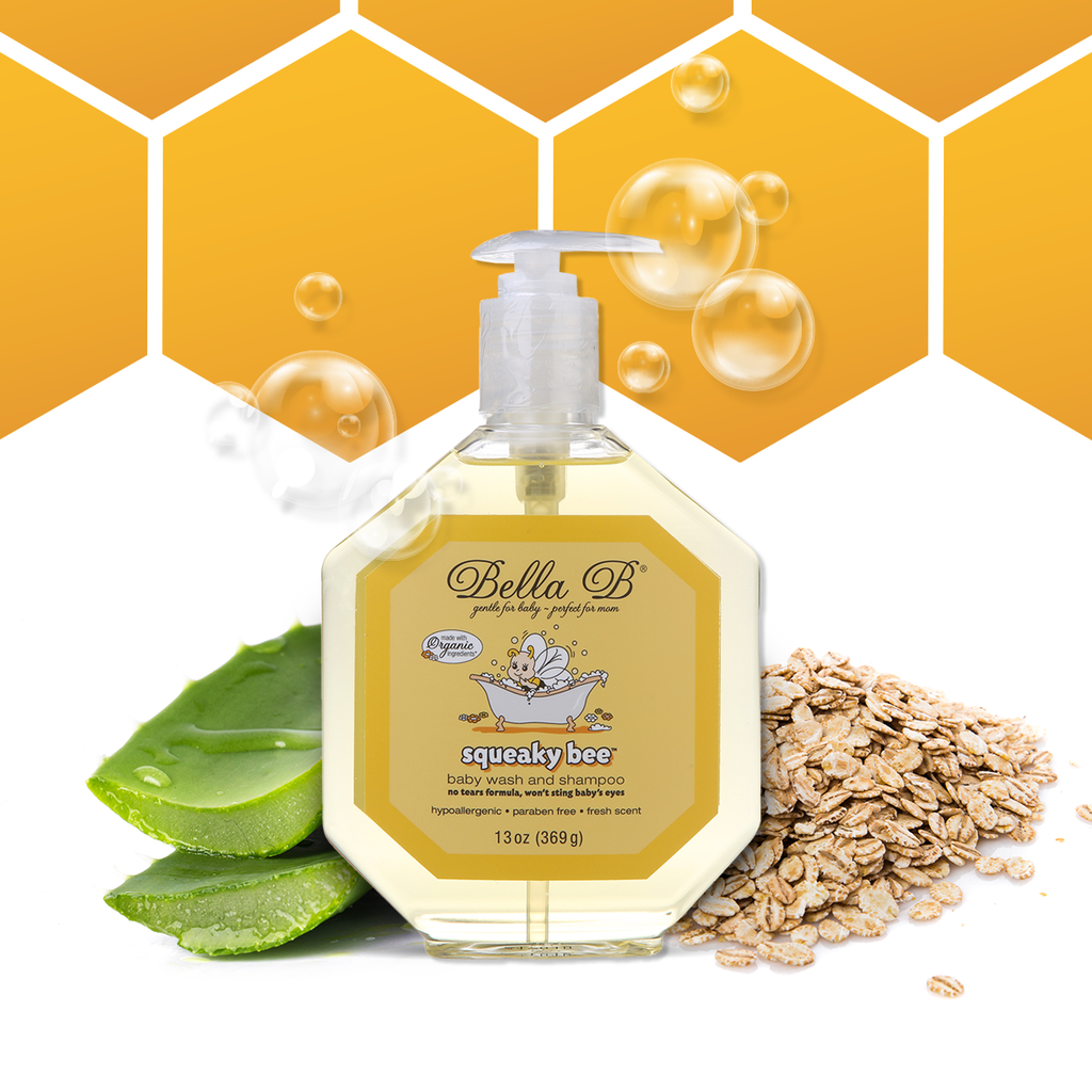 Bella B Baby Squeaky Bee Hair & Body Wash