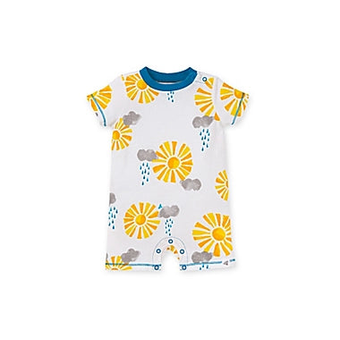 Burt's Bees Sunny Skies Organic Baby Boy Romper