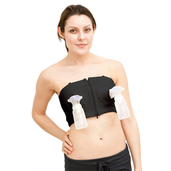 Simple Wishes Hands Free Breast Pump Bra black