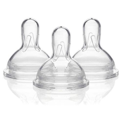 Medela Wide Base Nipples Slow Flow 3 Pack