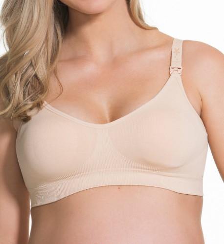 Cake Croissant Nursing Bra in Beige