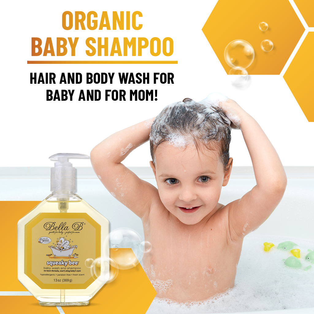 Bella B Baby Squeaky Bee Hair & Body Wash