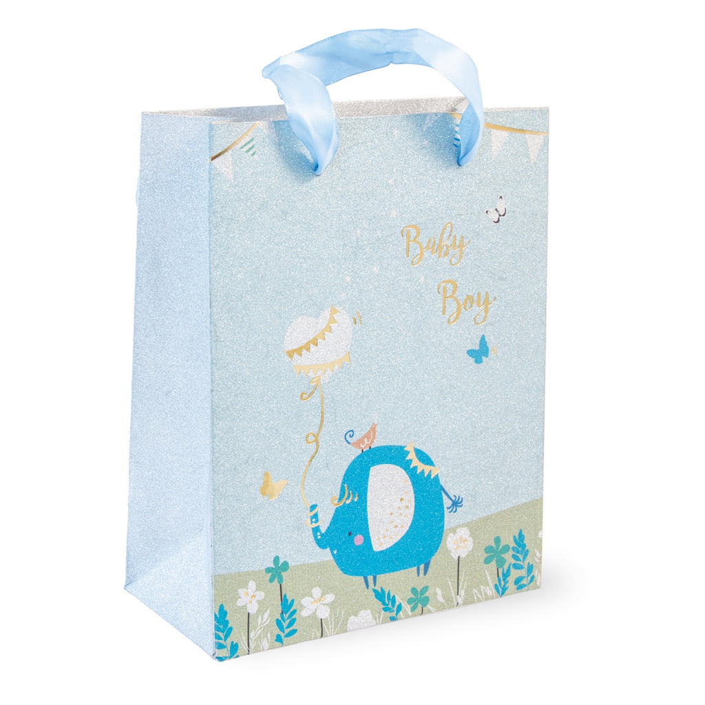 Baby Elephant Gift Bags and Handmade Cards (Sold Separately)