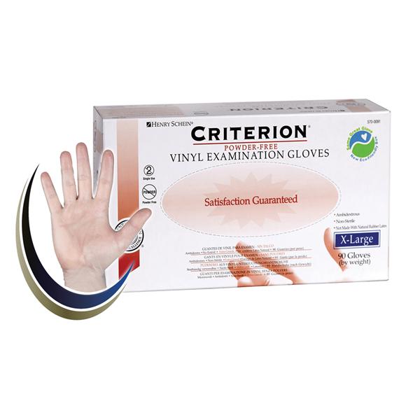 Criterion Powder-Free Vinyl Latex-Free Gloves