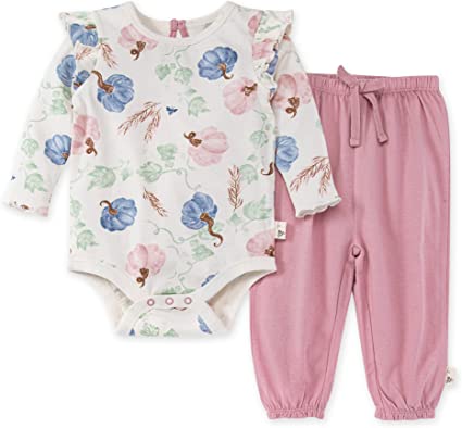 Burt's Bees Fairytale Pumpkins Bodysuit & Pant Set
