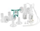 Ameda Dual HygieniKit Milk Collection System w/ CustomFit Breast Flanges - Healthy Horizons Breastfeeding Centers, Inc.