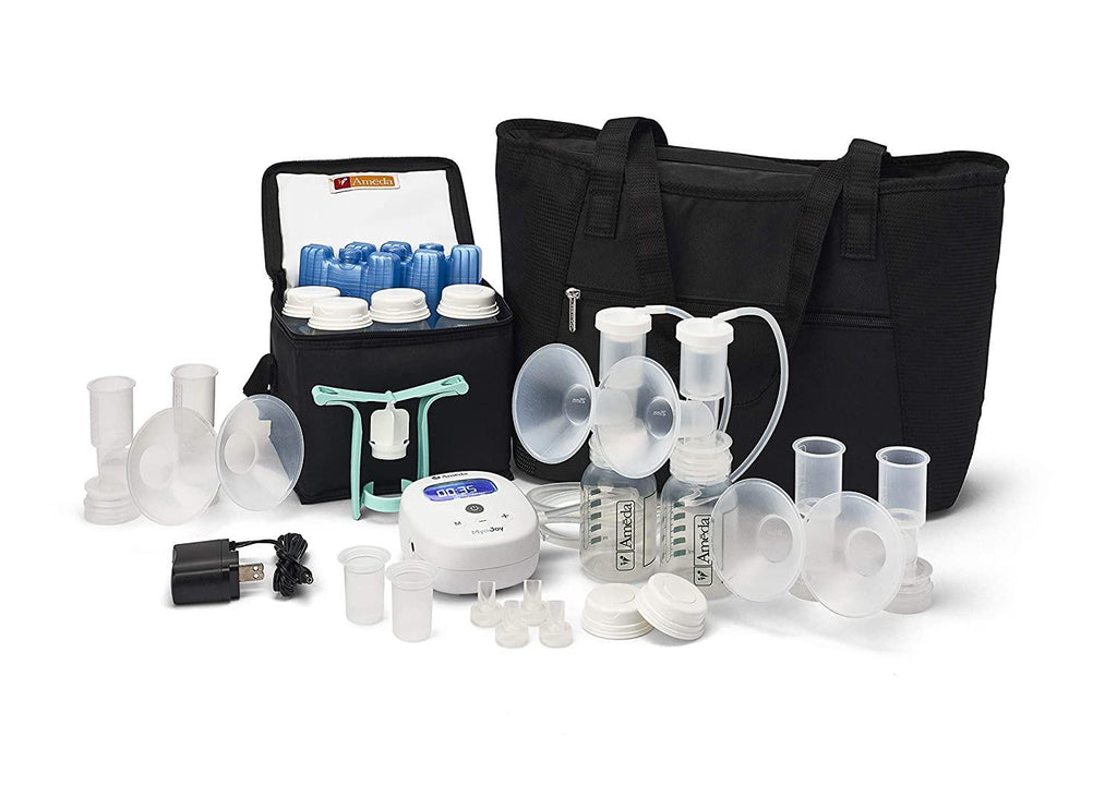 Ameda Mya Joy Double Electric Breast Pump with Large Tote and Storage system - Healthy Horizons Breastfeeding Centers, Inc.