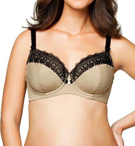 Cake Honeycomb Macaroon Cotton Lined Flexible Wire Balcony Nursing Bra - Healthy Horizons Breastfeeding Centers, Inc.