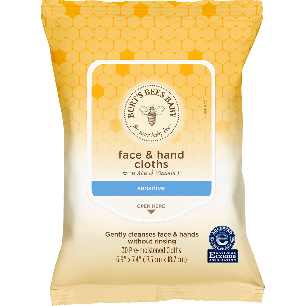 Burt's Bees Baby Face & Hand Cloths