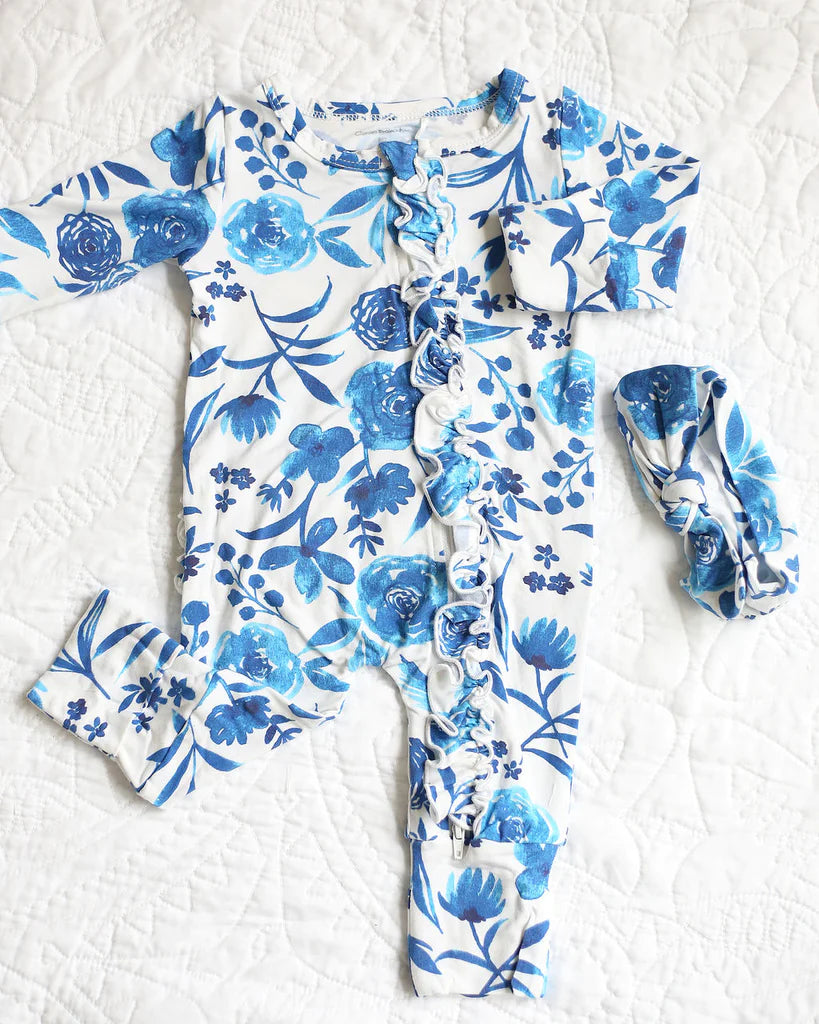Charlie's Project Bamboo Footless Zippy Baby Romper