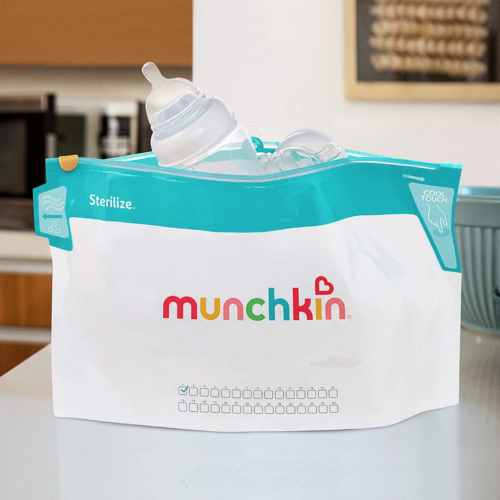 Munchkin Sterilize Jumbo Sterilizer Bags 6 Count
