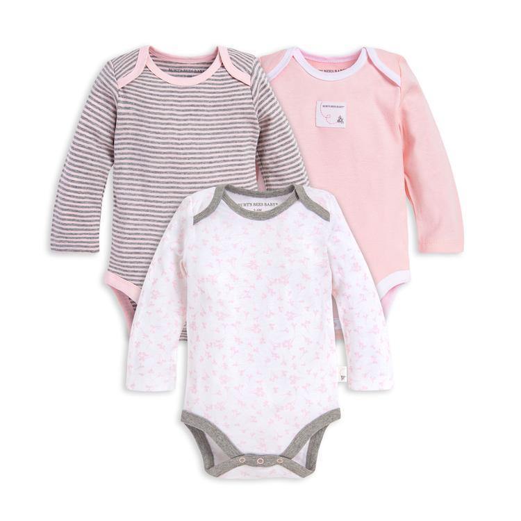 Dusty Dandelions Organic Baby 3-Pack Long Sleeve Bodysuits - Healthy Horizons Breastfeeding Centers, Inc.