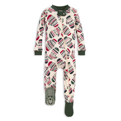 Burt s Bees Baby Organic Blue Snowflake Pajamas Healthy Horizons