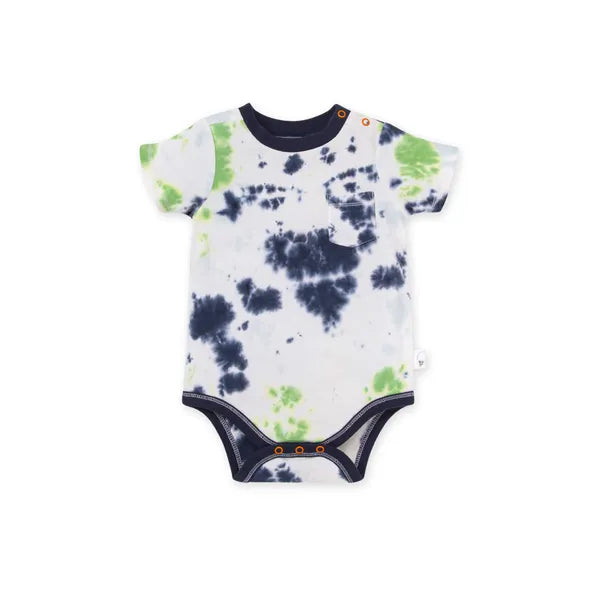 Burt's Bees Beachy Tie Dye Organic Bodysuit & Romper