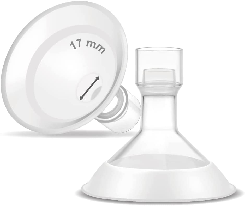 Maymom MyFit Comfy Series 2-Pack Breastshield (Compatible with Any Two Piece Connector) 17mm