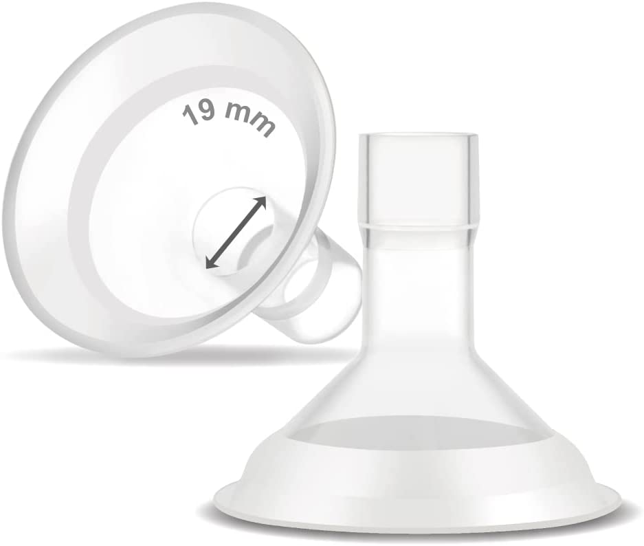Maymom MyFit Comfy Series 2-Pack Breastshield (Compatible with Any Two Piece Connector) 19mm