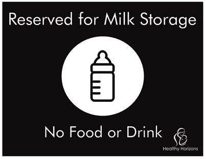 No Food Storage Magnet - Healthy Horizons Breastfeeding Centers, Inc.