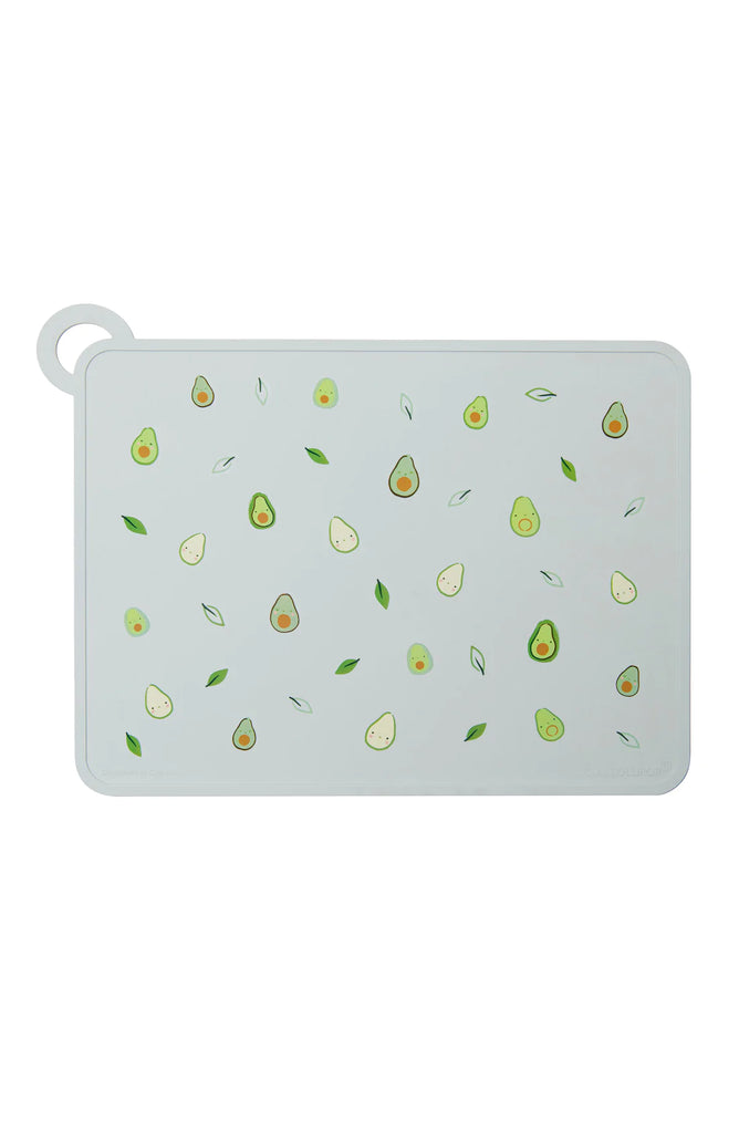 Loulou Lollipop Silicone Placemats avocado