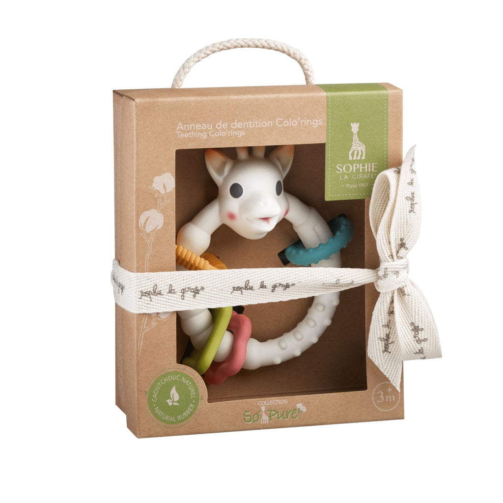 Sophie la Girafe Sophie Rubber Teething Toy Gift Set