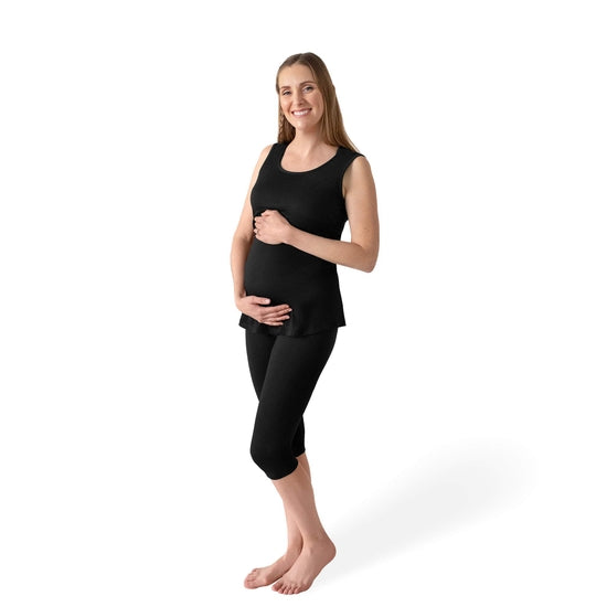 Kindred Bravely June Maternity & Nursing Tank & Capri Pajama Set