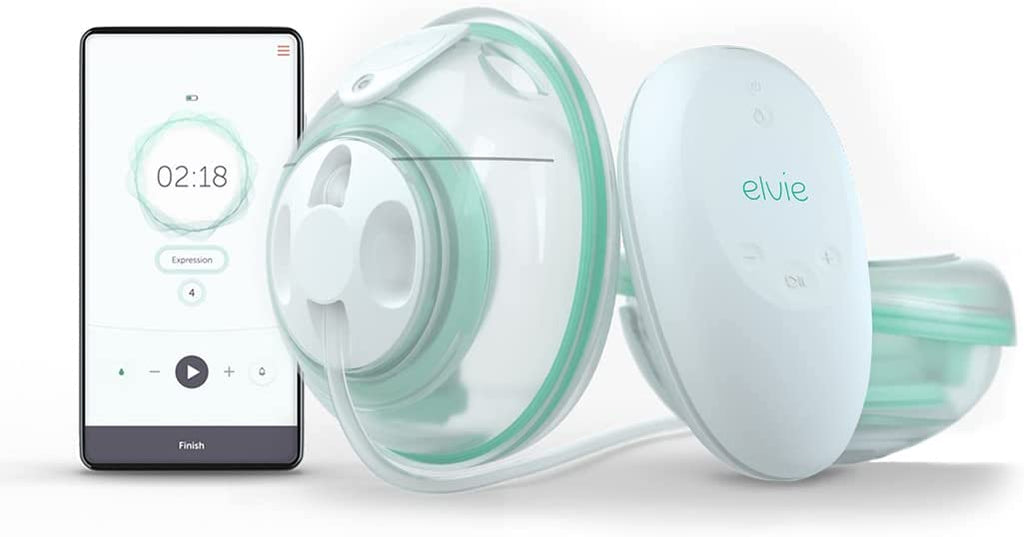 Elvie Double Electric Wearable Breast Pump 