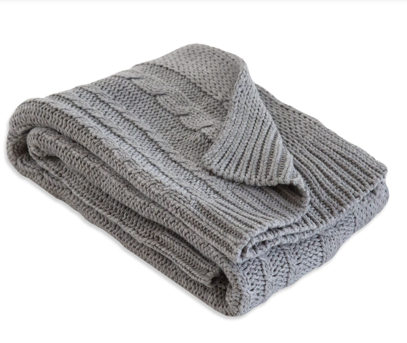 Burt's bees top stroller blanket