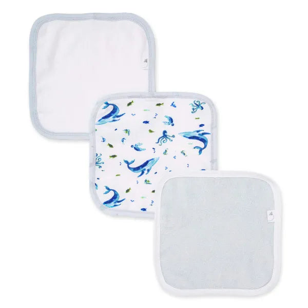 Burt's Bees Organic Baby Washcloths 3 Pack