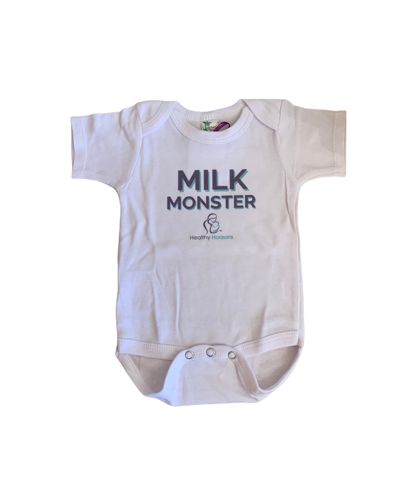 Healthy Horizons Baby Onesie Milk Monster