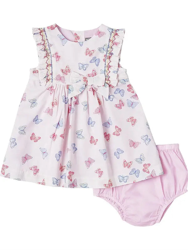 Petit Confection Butterfly Printed Dress